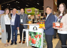 A focus on Oppy's greenhouse grown offerings. From left to right are Kelsey Van Lissum, John Anderson, Kevin Batt, Aaron Quon and Shea Rogers. 